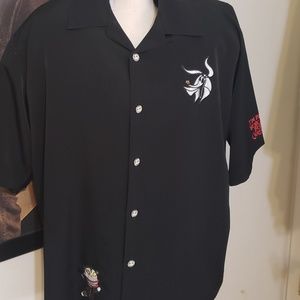 Tim Burton button up shirt